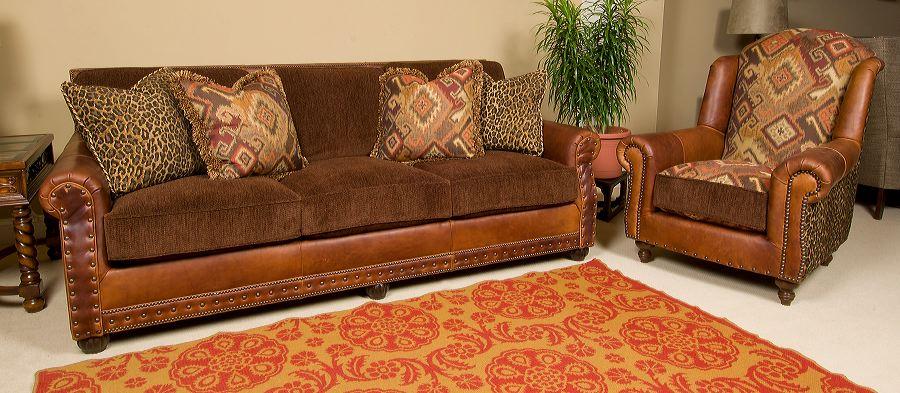 King Hickory 6500 Lf Red Rock Sofa