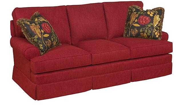 King Hickory Chatham Fabric Sofa